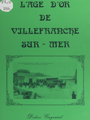 cover image of L'âge d'or de Villefranche-sur-Mer